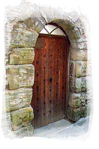 Doorway to St Olaf: Photograph by Sigurd Towrie