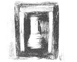 Maeshowe Entrance: Illustration by S Towrie