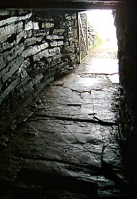 Cuween Tomb Entrance: Photograph by Sigurd Towrie